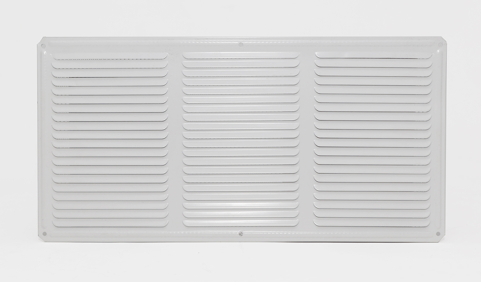 Metal Eave Vent White 400x200mm (twin pack) - Alpine Ventilation